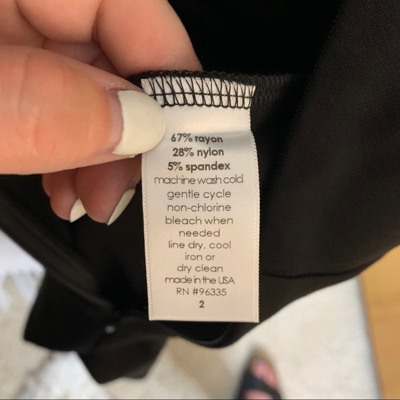 [Susana Monaco] Black Cross Front Jumpsuit NWT - Picture 10 of 14